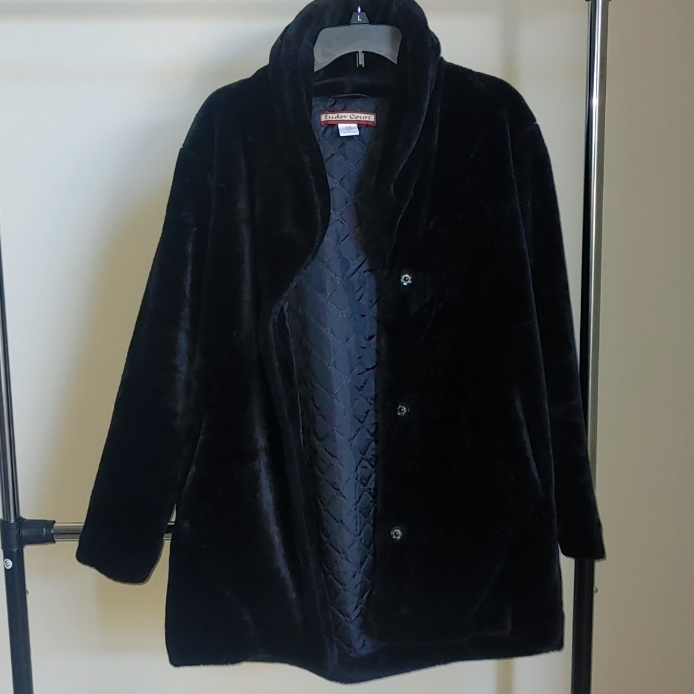 Winter fur jacket